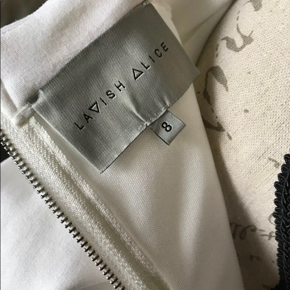 Revolve Lavish Alice White Long Sleeve Dress - Picture 7 of 7